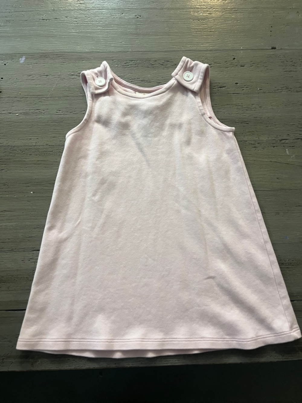 The Beaufort Bonnet Company Light Pink Sleeveless Cotton Dress